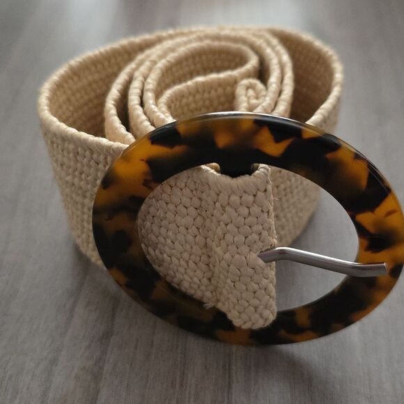 Nordstrom Rack Shiloh Stretch Straw Belt Size XS/S - Picture 16 of 16